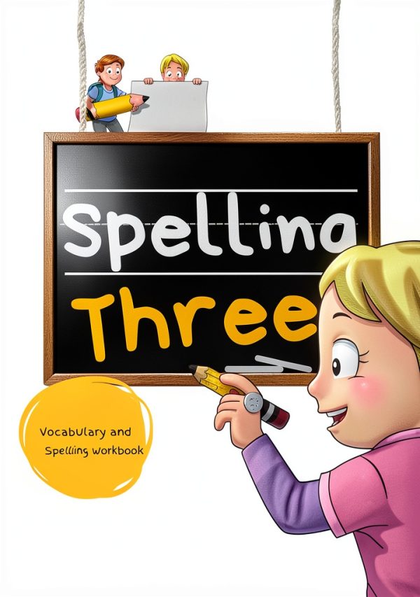 Spelling for Kids Book 3 by T.C.E.C Publishers Vocabulary Workbook-0