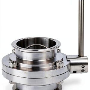 Butterfly Valve 3" Sanitary Stainless Steel Tri Clamp Butterfly Valve-0
