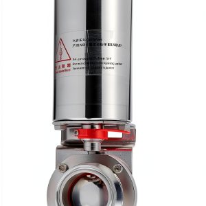 2'' Sanitary Pneumatic Butterfly Valve Ø51mm SS316 by BOKYWOX-0