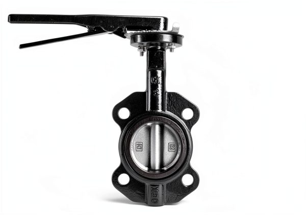 RKLO3 Cast Iron Butterfly Valve Lever EPDM Black 3" IrrigationKing-0