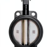 RKLO6 Cast Iron Butterfly Valve by IrrigationKing Lever EPDM Black 6in-0