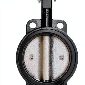 RKLO6 Cast Iron Butterfly Valve by IrrigationKing Lever EPDM Black 6in-0