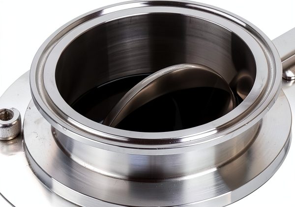 3 Inch Butterfly Valve Offabing 304 Stainless Steel Tri-Clamp-2