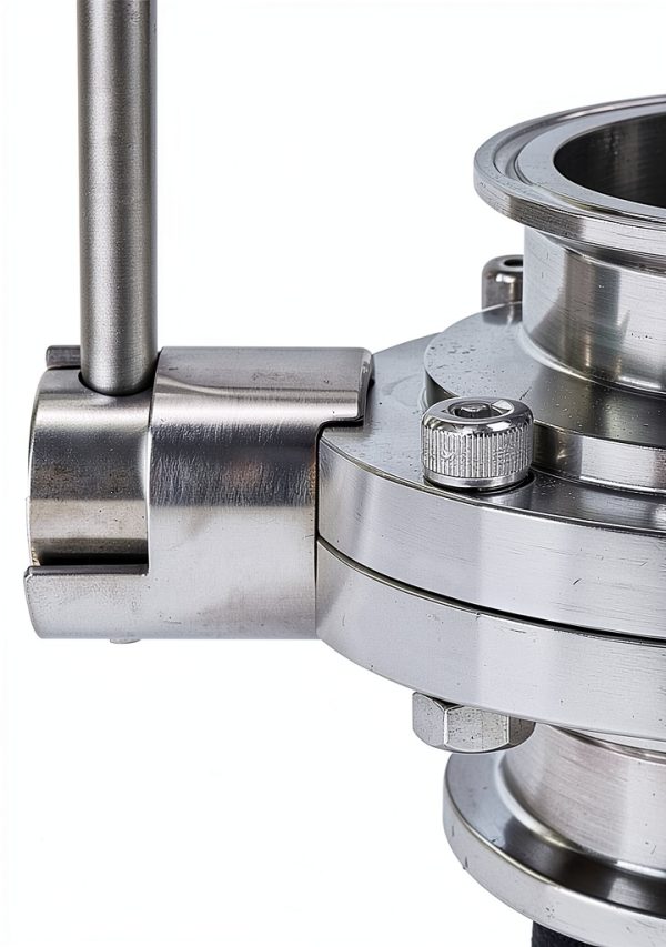 Butterfly Valve 3" Sanitary Stainless Steel Tri Clamp Butterfly Valve-5