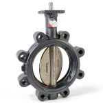 NIBCO LD-2000-3 Butterfly Valve with EPDM Liner, Bronze Disc 6 inch-0