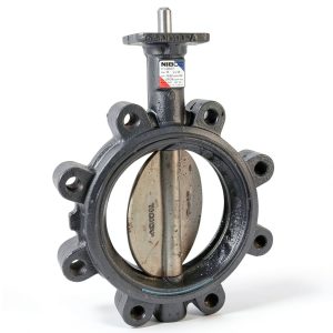 NIBCO LD-2000-3 Butterfly Valve with EPDM Liner, Bronze Disc 6 inch-0