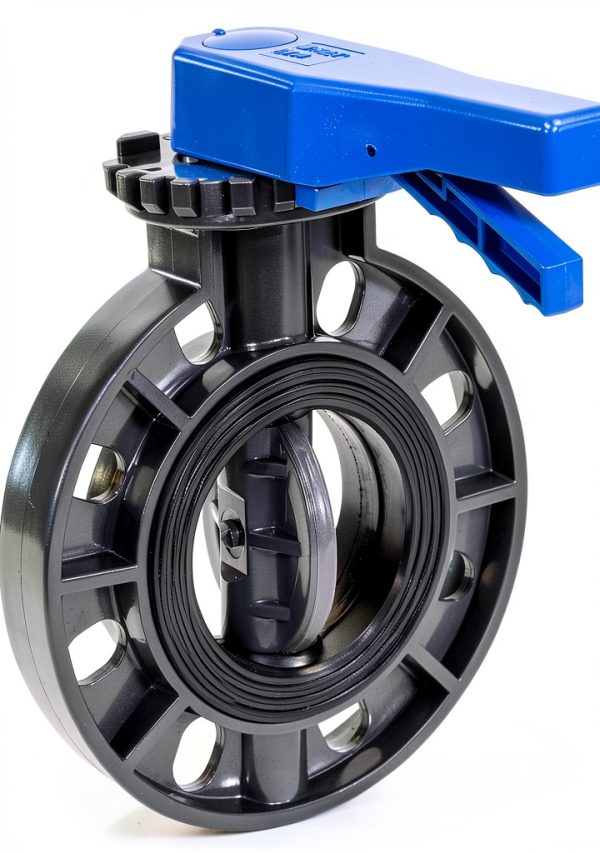 PVC Butterfly Valve RKLV4B 4" Industrial Valve by IrrigationKing-0