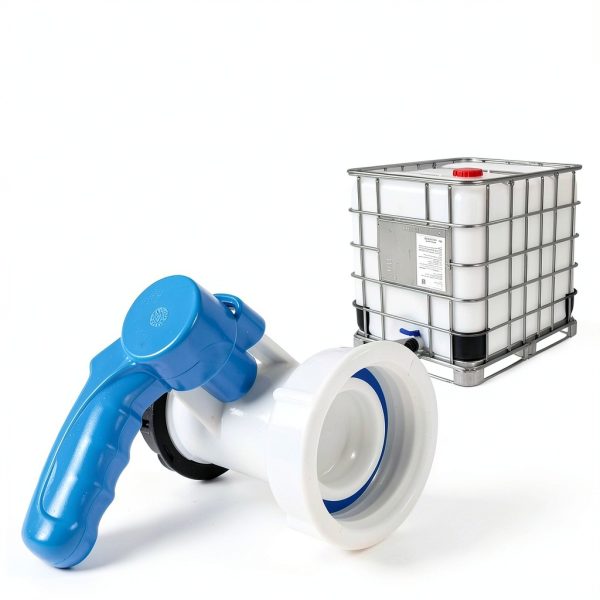 IBC Tote Valve 2.95" Coarse Thread DN50 Butterfly Adapter UMETASS-2