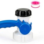 IBC Tote Valve 2.95" Coarse Thread DN50 Butterfly Adapter UMETASS-0