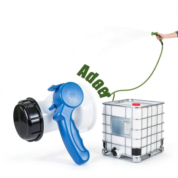 IBC Tote Valve 2.95" Coarse Thread DN50 Butterfly Adapter UMETASS-3