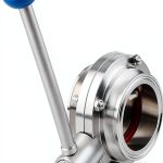 4" Stainless Steel 304 Butterfly Valve JJAMBTEQ Tri Clamp 119mm-0
